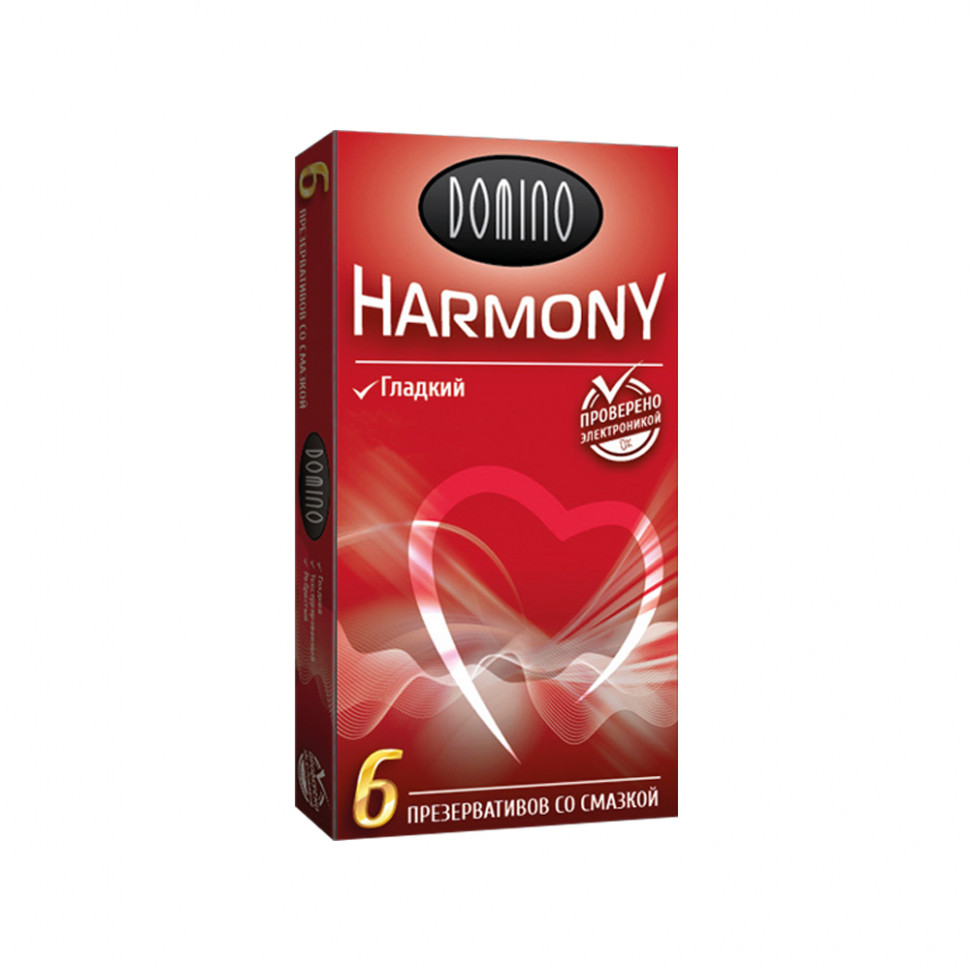 Презервативы гладкие DOMINO CLASSIC Harmony 6 шт.