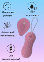 Вращающиеся виброшарики на пульте Take it Easy Dea Pink 9021-04lola