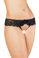 Эротические трусики Erolanta Lingerie Collection кружевные, белые (50-52)