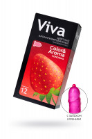 Презервативы VIVA  Цветные ароматизированные 12 шт, латекс, 18,5 см
