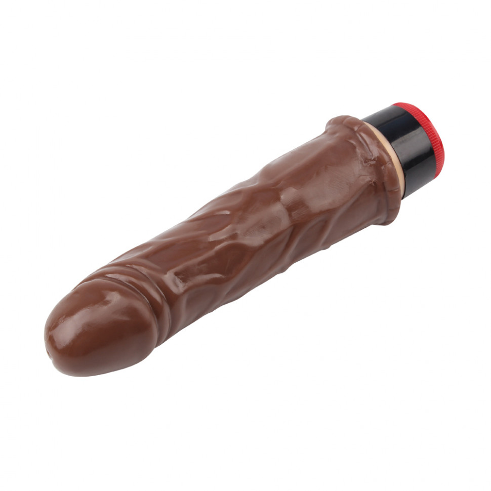 Вибратор 7”Vibe Cock Brown CN-101896276