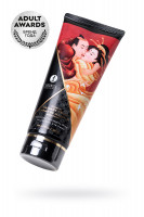 Массажный крем Shunga Sparkling Strawberry Wine, съедобный, клубника и шампанское, 200 мл