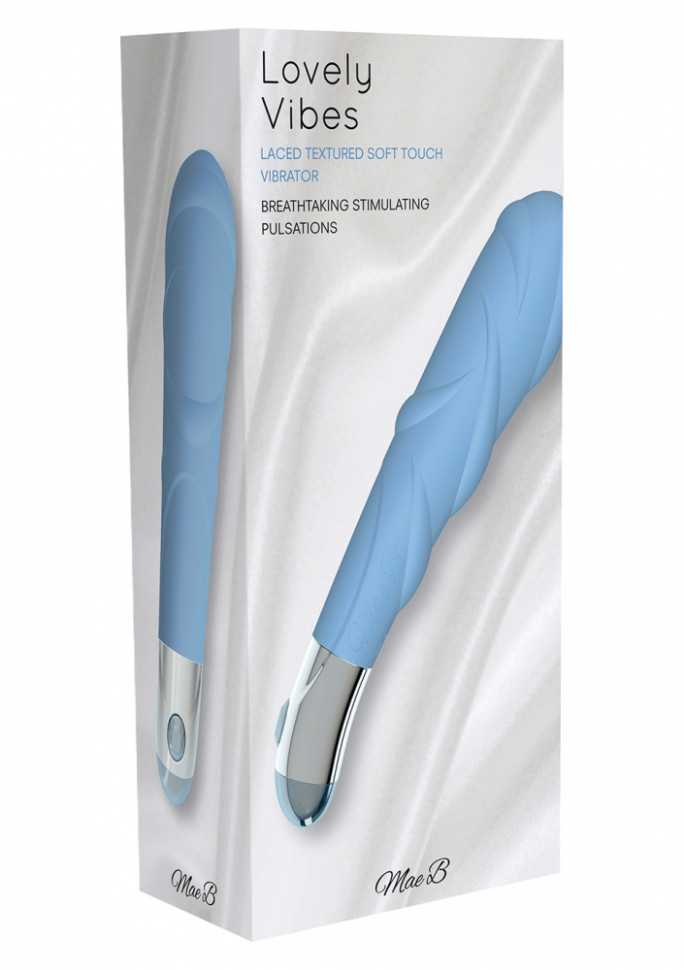 Вибратор LOVELY VIBES LACED BLUE 10619LV