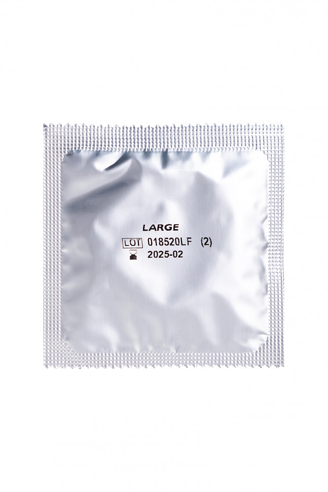 Презервативы VIZIT Large Увеличенного размера 3 шт, латекс, 18,5 см