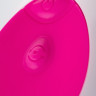 Виброяйцо Штучки-дрючки с пультом ДУ, силикон, розово-белый, 12 см