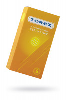Презервативы ребристые TOREX  латекс, №12, 18,5 см