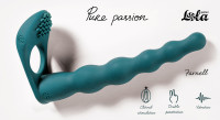 Вибронасадка для Двойного Проникновения Pure Passion Farnell Green 1203-03lola