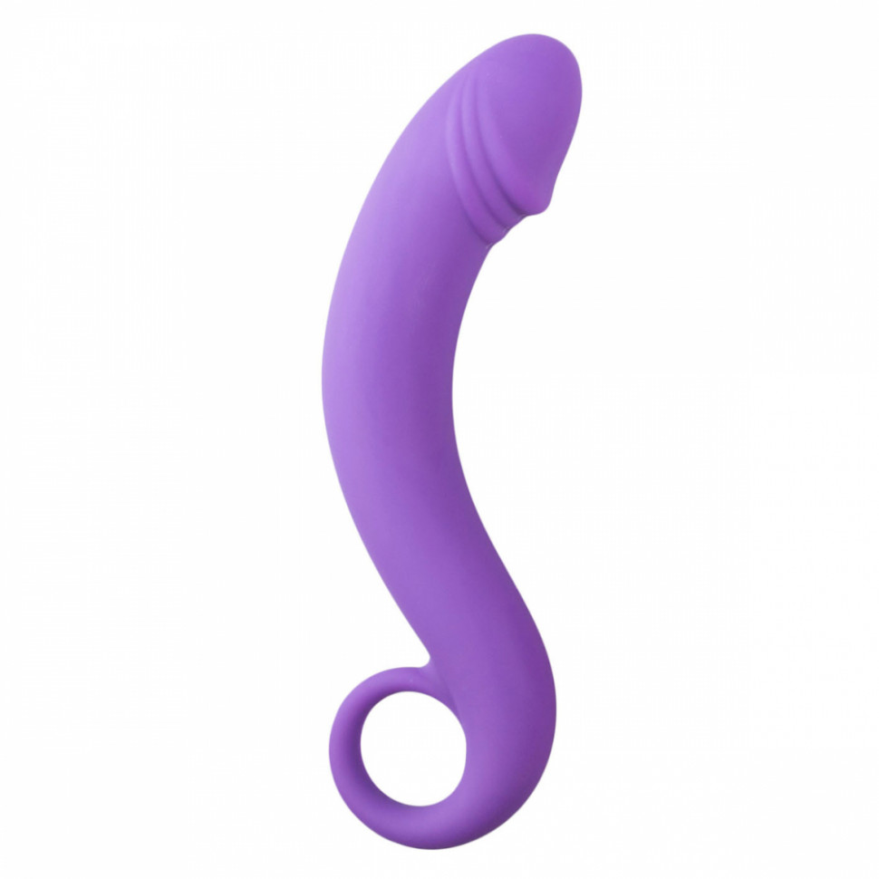 Анальная Стимулятор Easytoys Silicone Purple Prostate Dildo ET206PUR