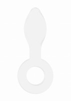 Анальный стимулятор Chrystalino Plugger White SH-CHR031WHT