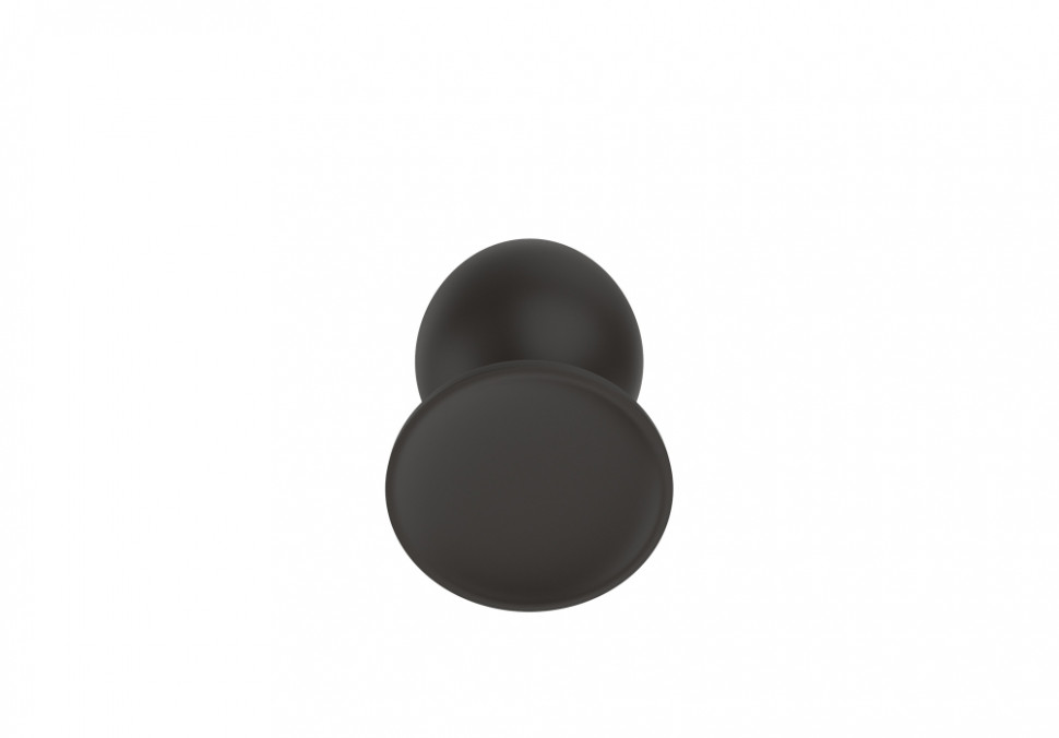 Силиконовая анальная пробка черная S (5.8*2.8cm) 3303-01