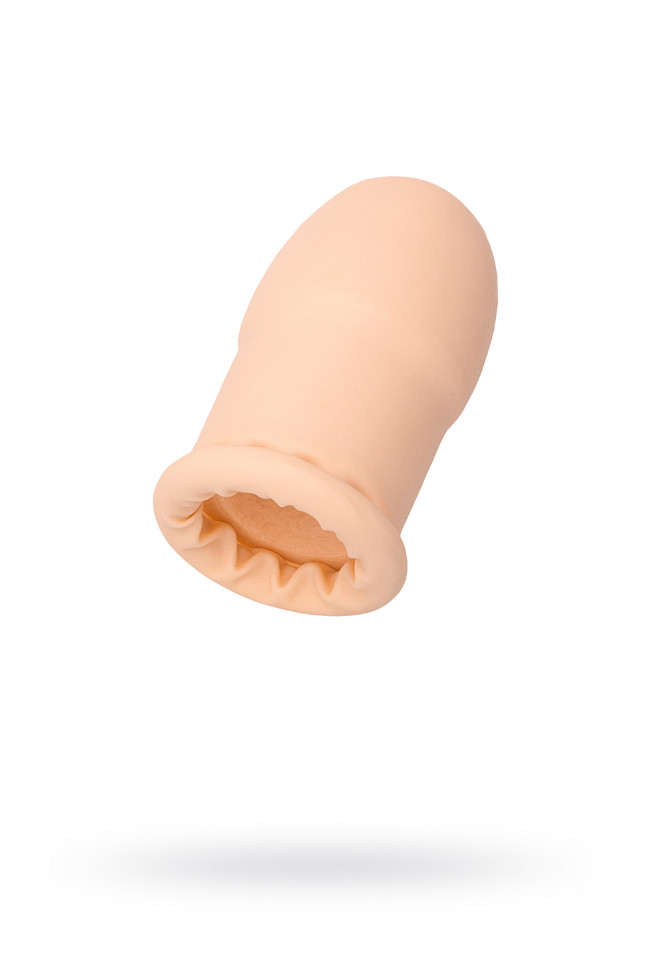Насадка ToyFa XLover Increase+, для увеличения размера, латекс, телесный, 9 см