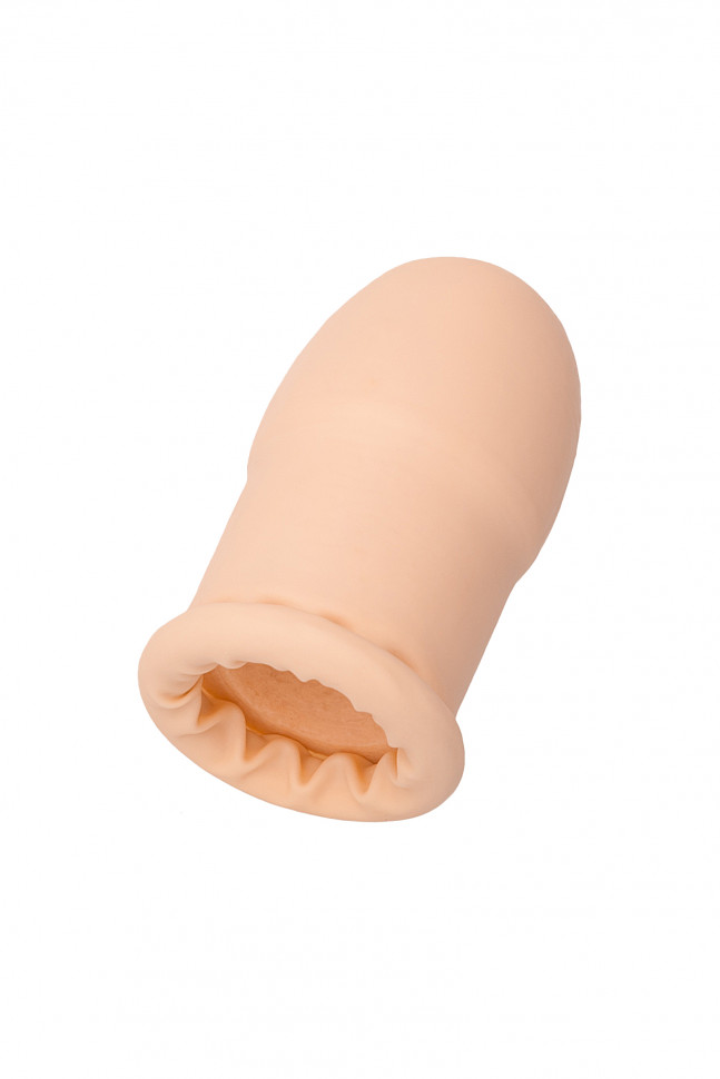 Насадка ToyFa XLover Increase+, для увеличения размера, латекс, телесный, 9 см