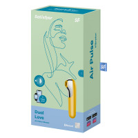 Вакуумный массажер Satisfyer Dual Love Yellow 003047SA