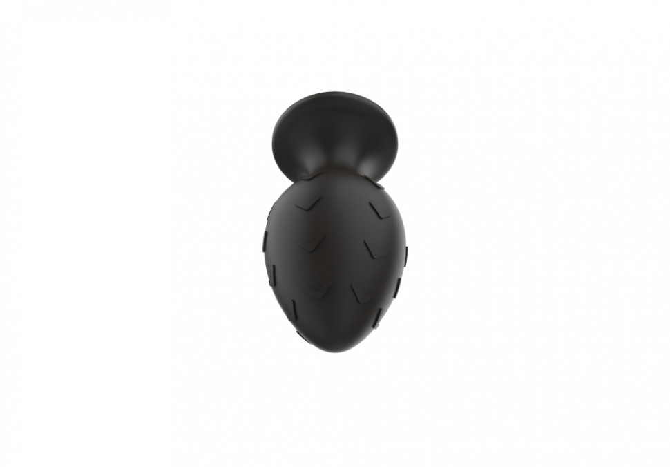 Силиконовая анальная пробка черная S (5.8*2.8cm) 3302-01