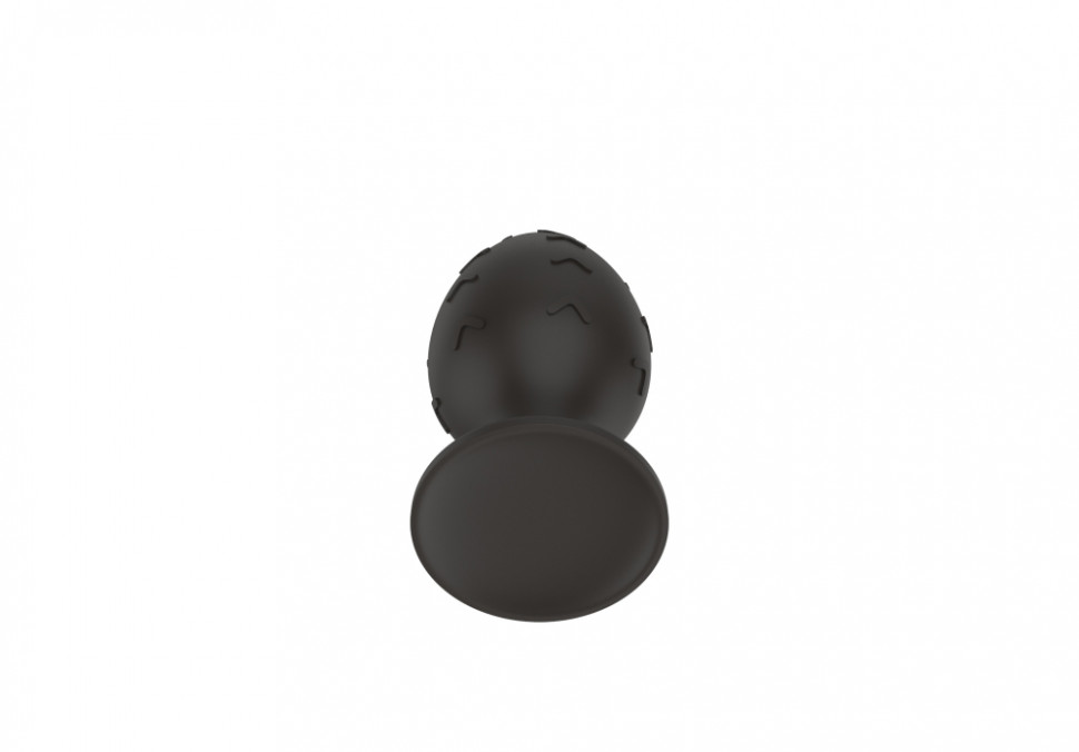 Силиконовая анальная пробка черная S (5.8*2.8cm) 3302-01