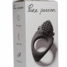Эрекционное виброкольцо Pure Passion Midnight black 1300-01lola