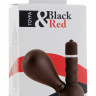 Вибромассажер для сосков Black & Red by TOYFA с грушей, ABS пластик, чёрный, 8,2 см