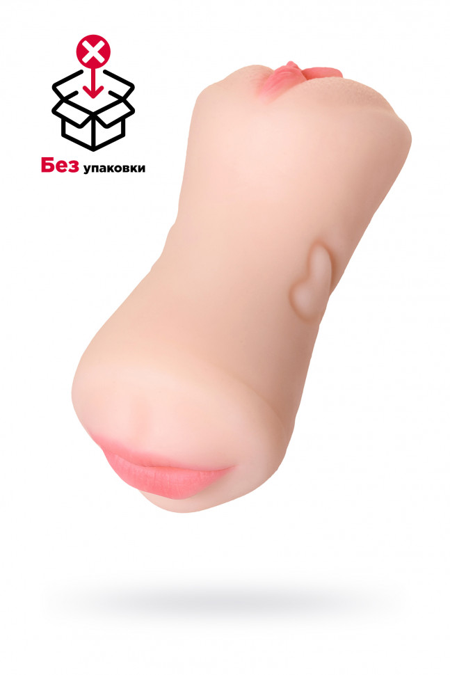 Мастурбатор реалистичный, SoftSkin, телесный, 17 см