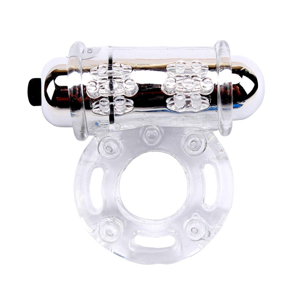 Виброкольцо Vibrating Bull Ring Clear CN-330377012
