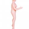 Кукла надувная Violet, брюнетка,TOYFA Dolls-X Passion,  с тремя отверстиями,  кибер вставка: вагина-анус, 160 см