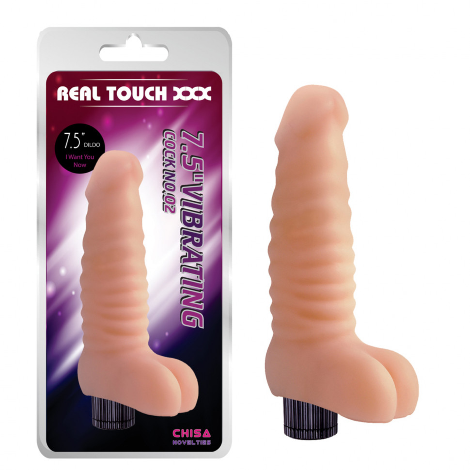 Вибратор 7.5" Vibrating Cock No.02 CN-101851243