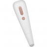 Вакуум-волновой бесконтактный стимулятор клитора Satisfyer 2 NG, ABS пластик, белый, 17 см.