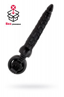 Насадка на пенис, PVC, черная, 24 см