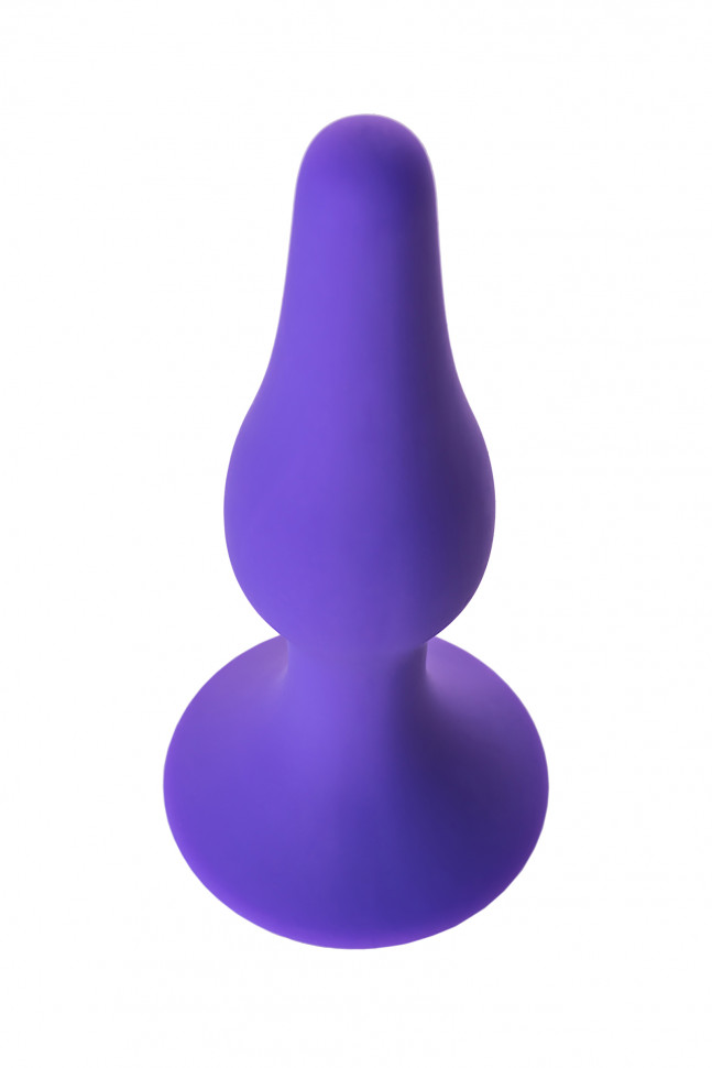 Анальная втулка TOYFA A-Toys, Силикон, Фиолетовый, 10,2 см