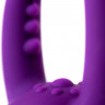 Многофункциональный вибромассажер Eromantica Uma, силикон, фиолетовый, 20 см