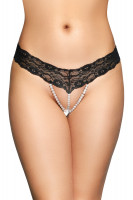 Стринги с жемчужной нитью SoftLine Collection, белый, M/L