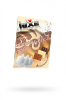 Презервативы Luxe, конверт «Шоколадный рай», латекс, шоколад, 18 см, 5,2 см, 3 шт.