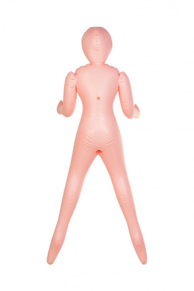 Кукла надувная Grace, шатенка, TOYFA Dolls-X Passion,с тремя отверситями, кибер вставка: вагина-анус, 160 см