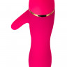 Вибратор TOYFA A-Toys с клиторальным стимулятором, силикон, розовый, 15 см