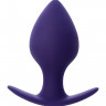 Анальная втулка ToDo by Toyfa Glob, силикон, фиолетовая, 8 см, Ø 4 см