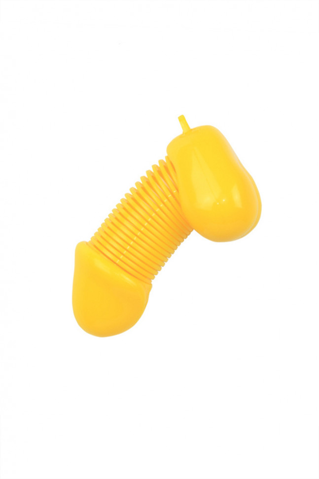 Сувенир брелок для ключей Roomfun, PVC, жёлтый