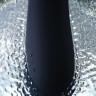 Нереалистичный вибратор WANAME D-SPLASH HAIL, силикон, чёрный, 23,8 см