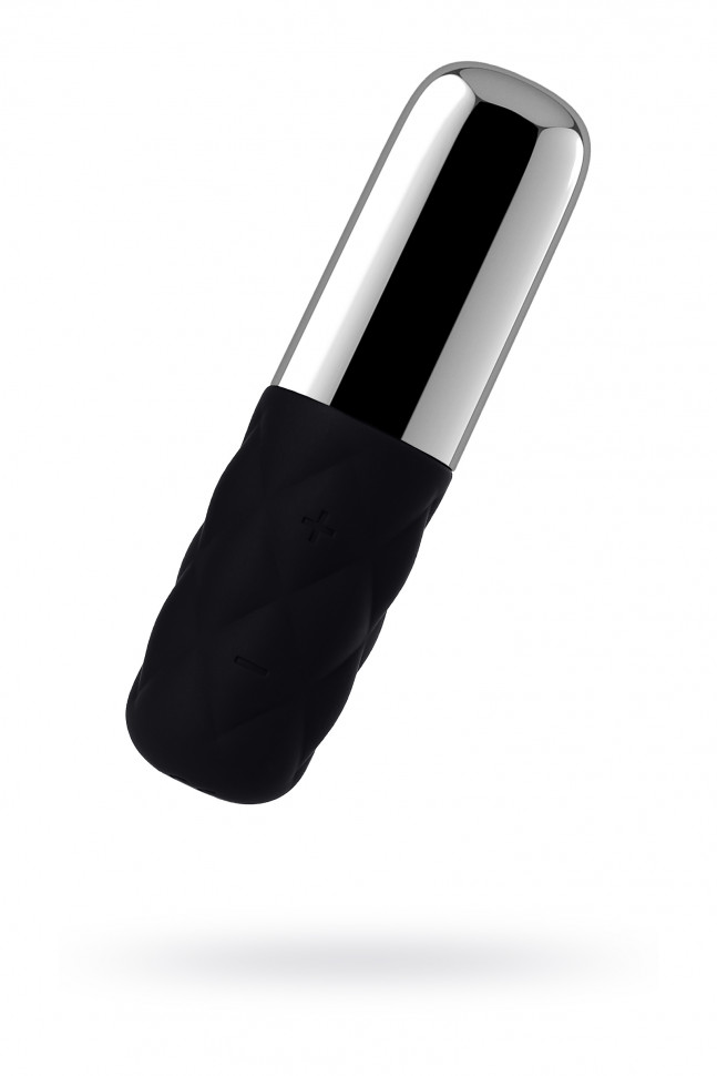 Вибромассажер Satisfyer Mini Lovely Honey , Силикон, Чёрный, 11.4 см