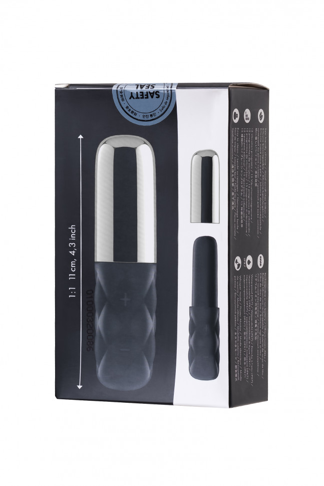 Вибромассажер Satisfyer Mini Lovely Honey , Силикон, Чёрный, 11.4 см