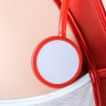 Костюм медсестры Candy Girl Gigi (платье, головной убор, стетоскоп), красный, OS