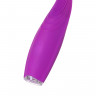 Клиторальный стимулятор с ресничками JOS ALICIA, силикон, фиолетовый, 15,5 см