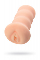 Мастурбатор реалистичный KOKOS Three Sisters Virgin, TPR, телесный, 18 см