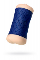 Мастурбатор двусторонний JOS LULU, TPR, телесный, 14,5 см