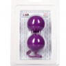 Вагинальные шарики TOYFA, ABS пластик, фиолетовый, 20,5 см Ø 3,5 см