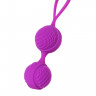 Вагинальные шарики с ресничками JOS NUBY, силикон, фиолетовый, 16 см