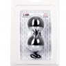 Вагинальные шарики TOYFA, ABS пластик, серебристый, 20,5 см,Ø 3,5 см