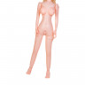 Кукла надувная Arianna с реалистичной головой,  блондинка,TOYFA Dolls-X,  с двумя отверстиями,вставка: вагина - анус, реалистичные ноги и руки, 160 см