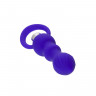 Анальная втулка ToDo by Toyfa Curvy, силикон, фиолетовая, 14 см, Ø 3,2 см