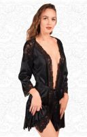 Халатик черного цвета 2655-42-44