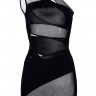 Платье Candy Girl Stormy с открытым плечом, черное, OS