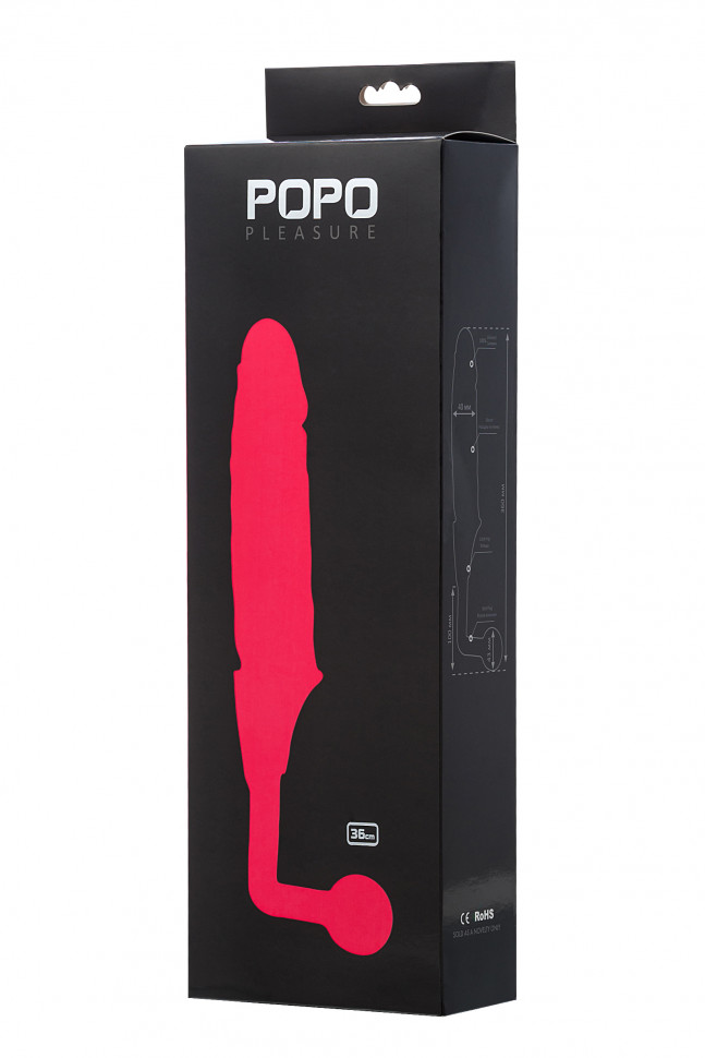 Насадка на пенис с анальной втулкой TOYFA POPO Pleasure